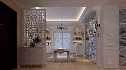 客廳隔斷裝修設計哪些地方需要注意?_【千思裝飾】