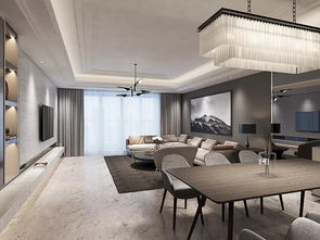 220平意式高級灰裝修設計效果圖